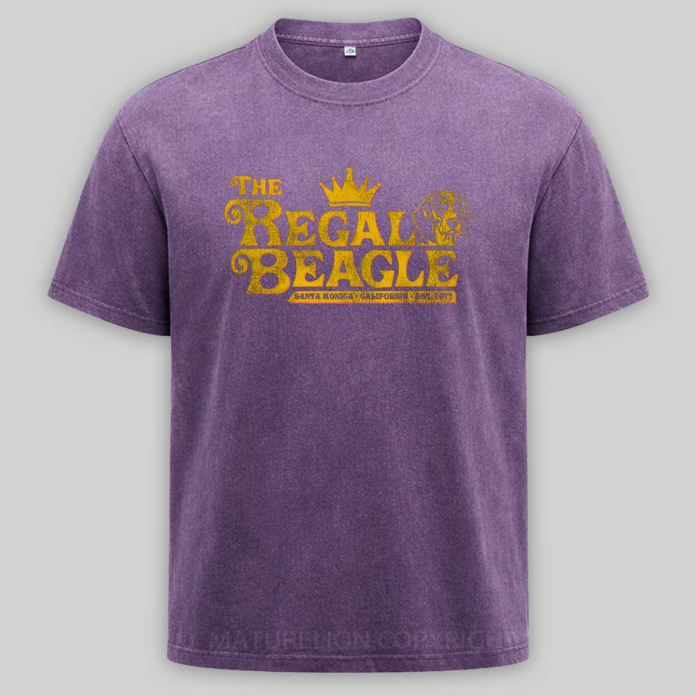 Maturelion Regal Beagle Lounge 1977 Worn Washed T-shirt