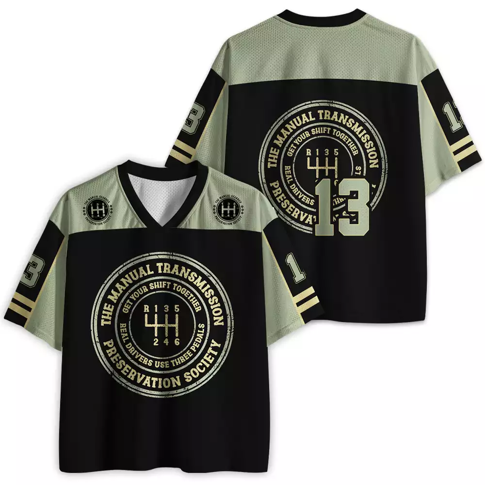 Maturelion The Manual Transmission Preservation Society Mesh Jersey