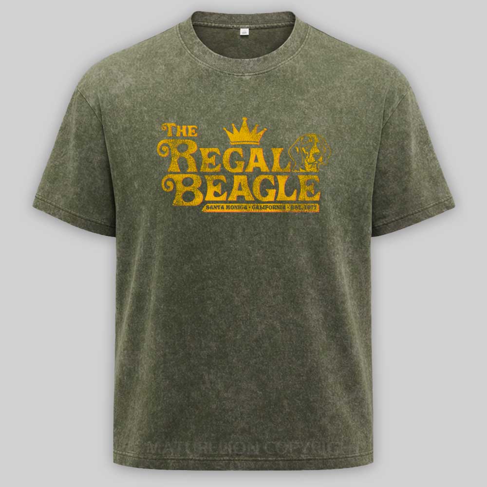 Maturelion Regal Beagle Lounge 1977 Worn Washed T-shirt