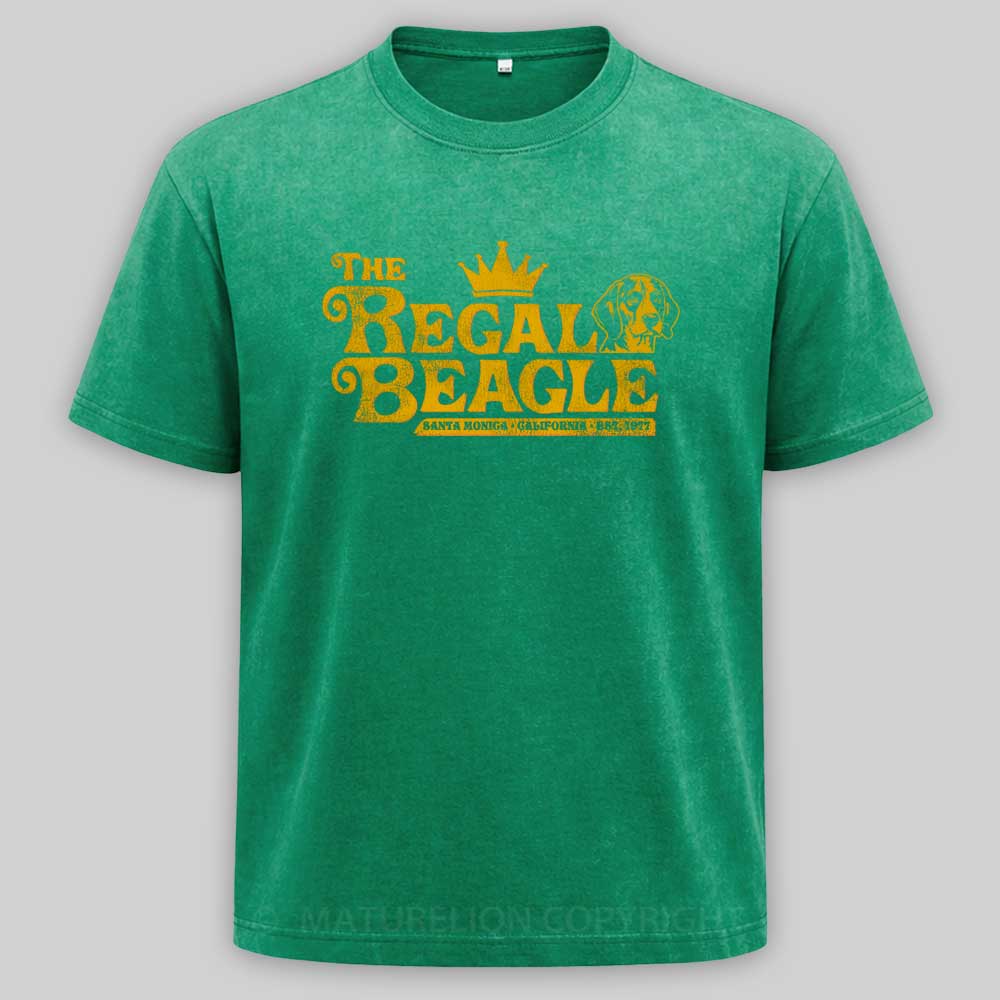 Maturelion Regal Beagle Lounge 1977 Worn Washed T-shirt