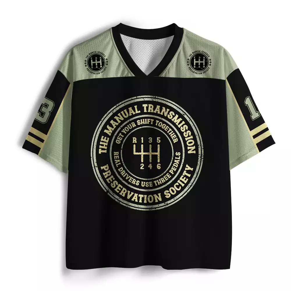 Maturelion The Manual Transmission Preservation Society Mesh Jersey