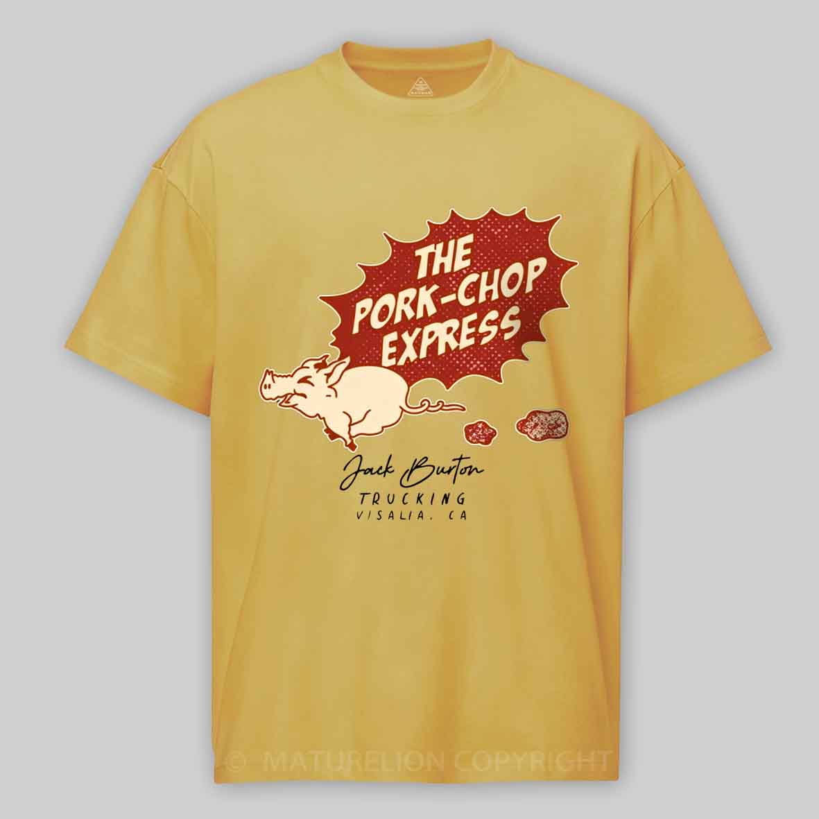Maturelion The Pork Chop Express Vintage Cotton T-shirt