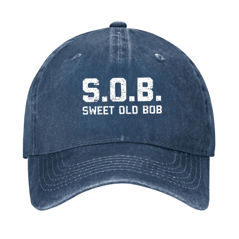 SOB Sweet Old Bob Funny Cap-Maturelion