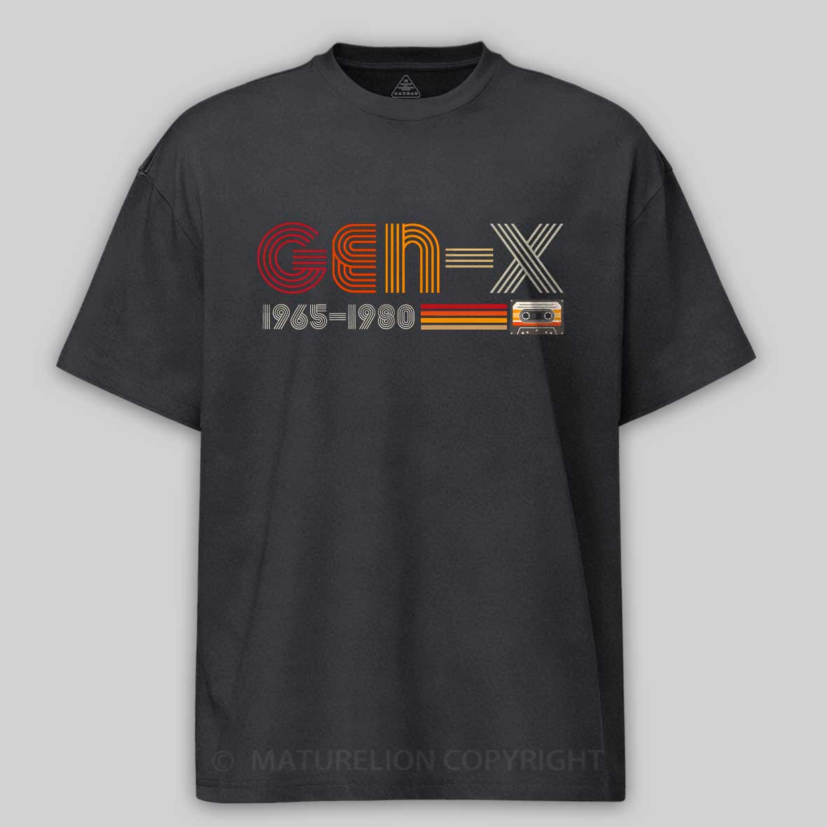 Maturelion Retro Gen X Cotton T-shirt