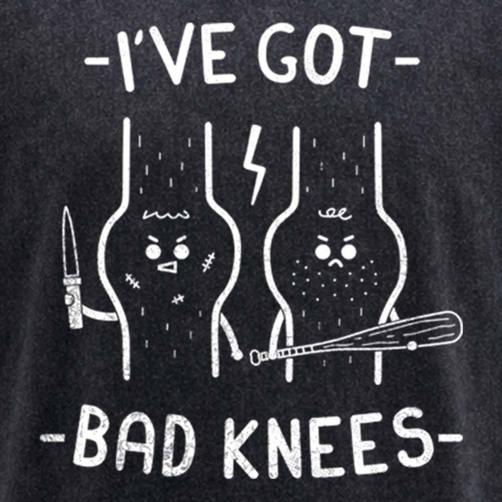 Maturelion Bad Knees Washed T-shirt