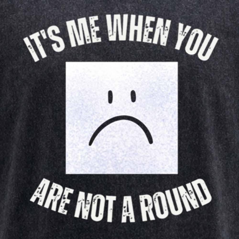 Maturelion I'm a Square When You Are Not A round Washed T-shirt