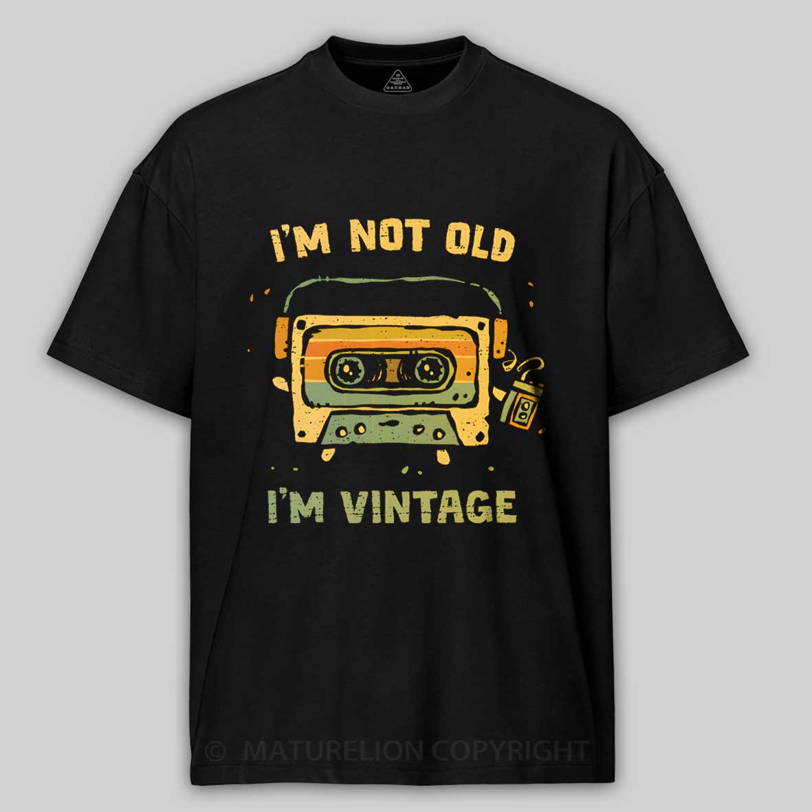 Maturelion I'm Vintage, Not Old Cotton T-shirt