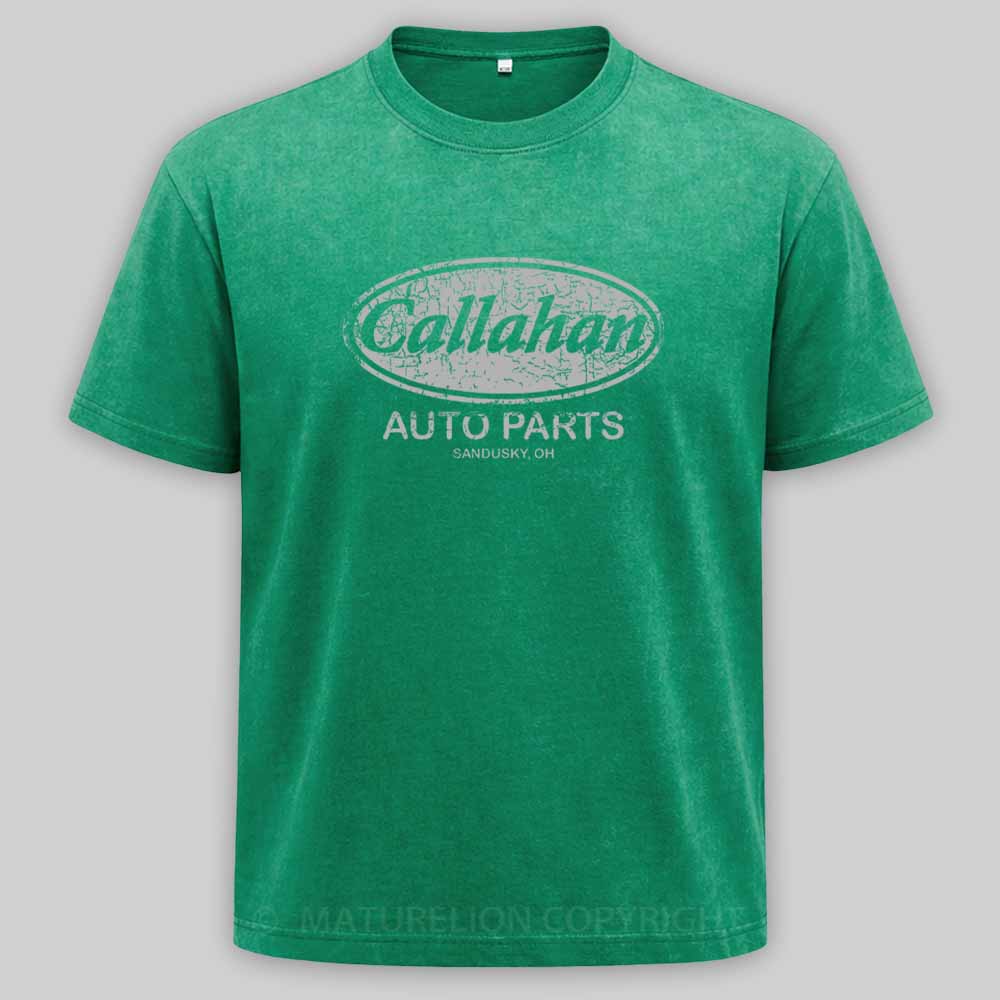 Maturelion CALLAHAN AUTO PARTS Washed T-shirt