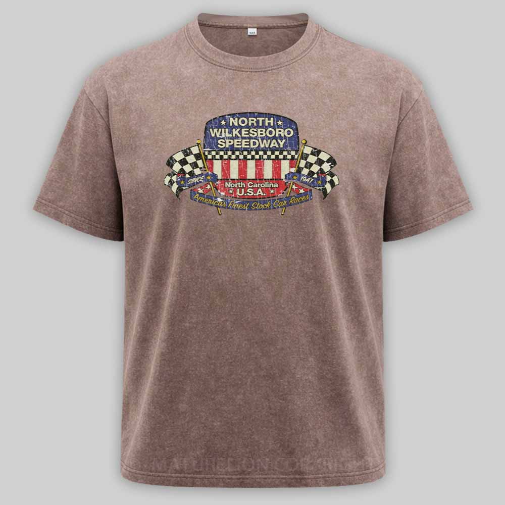 Maturelion North Wilkesboro Speedway 1947 Washed T-shirt