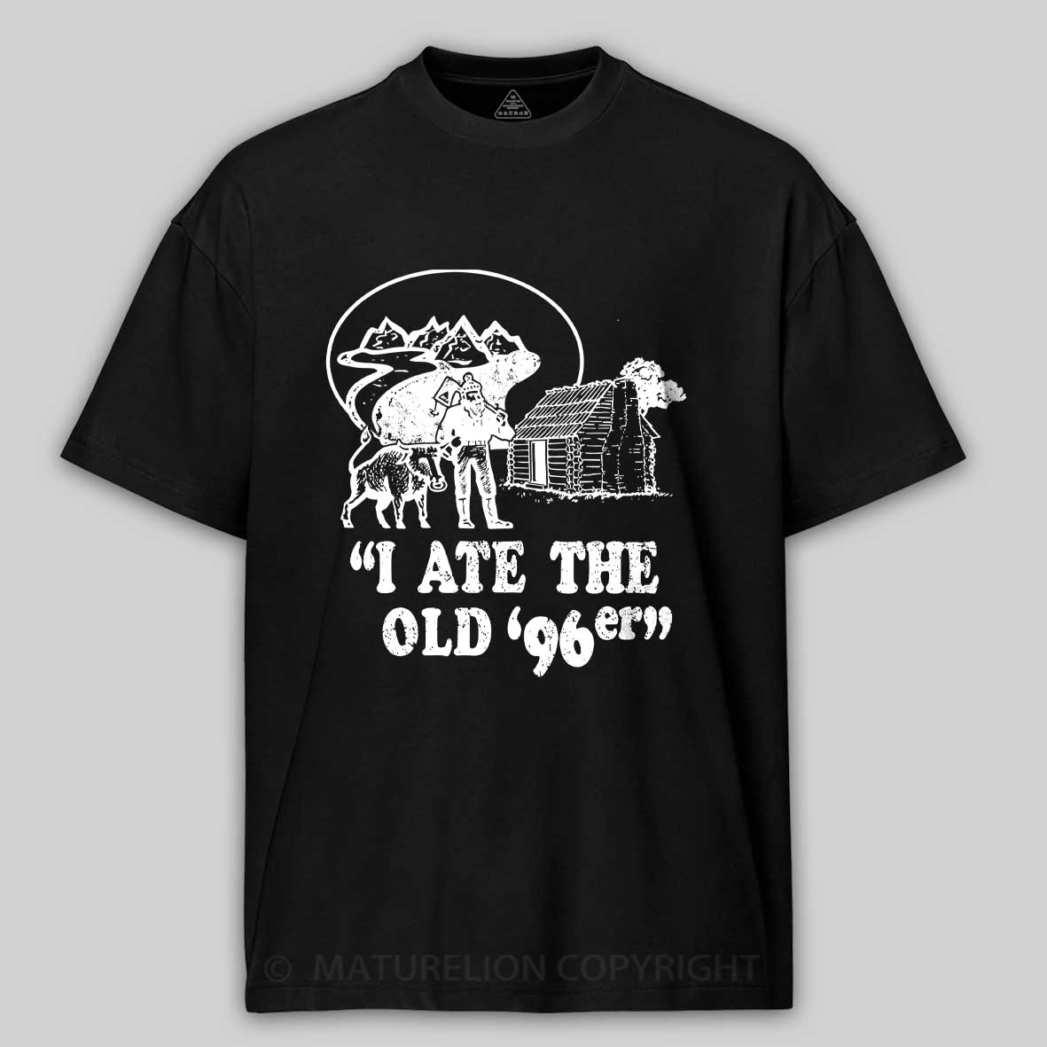Maturelion Old 96er Funny 80s Cotton T-shirt