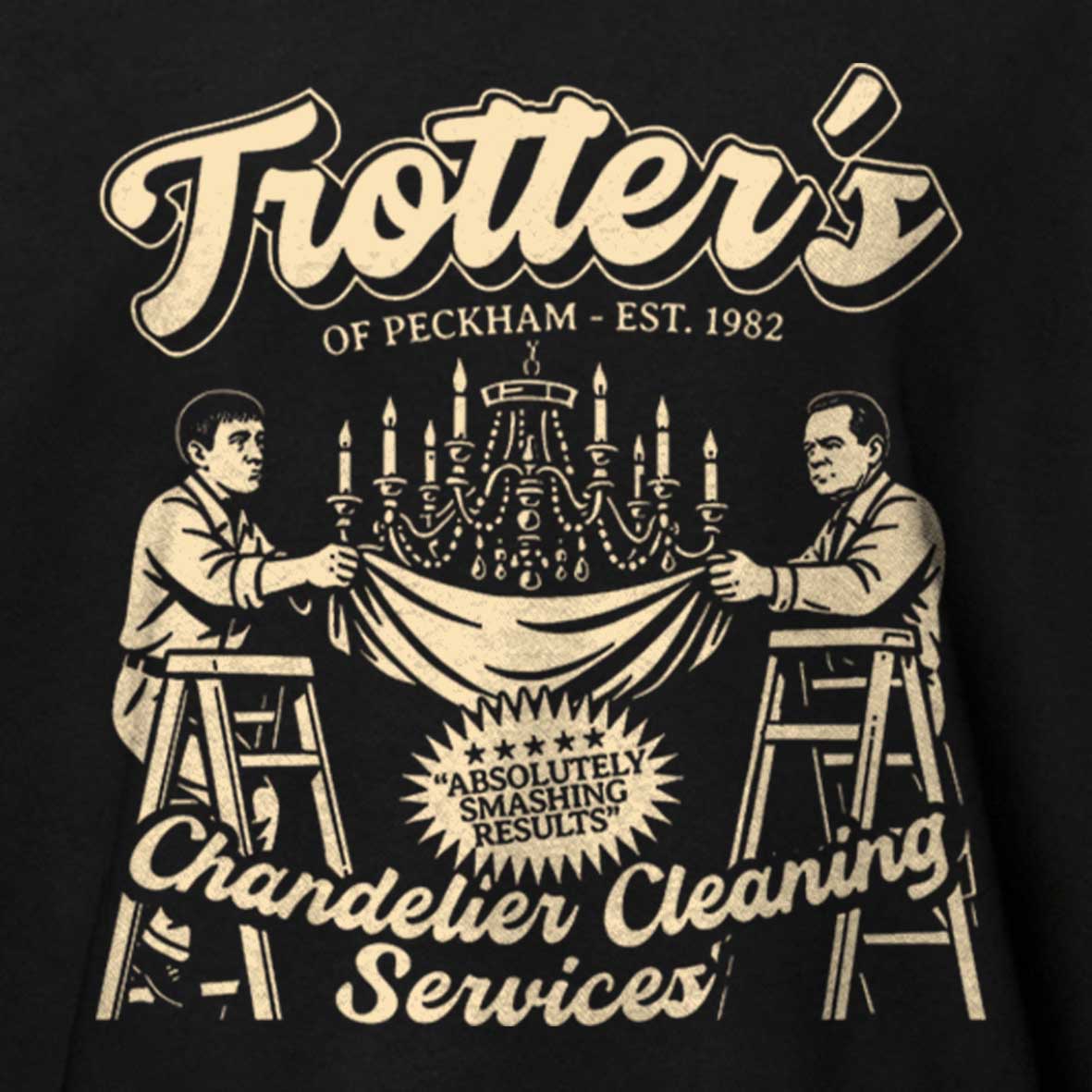Maturelion Trotter's Chandelier Cleaning Services Cotton T-shirt