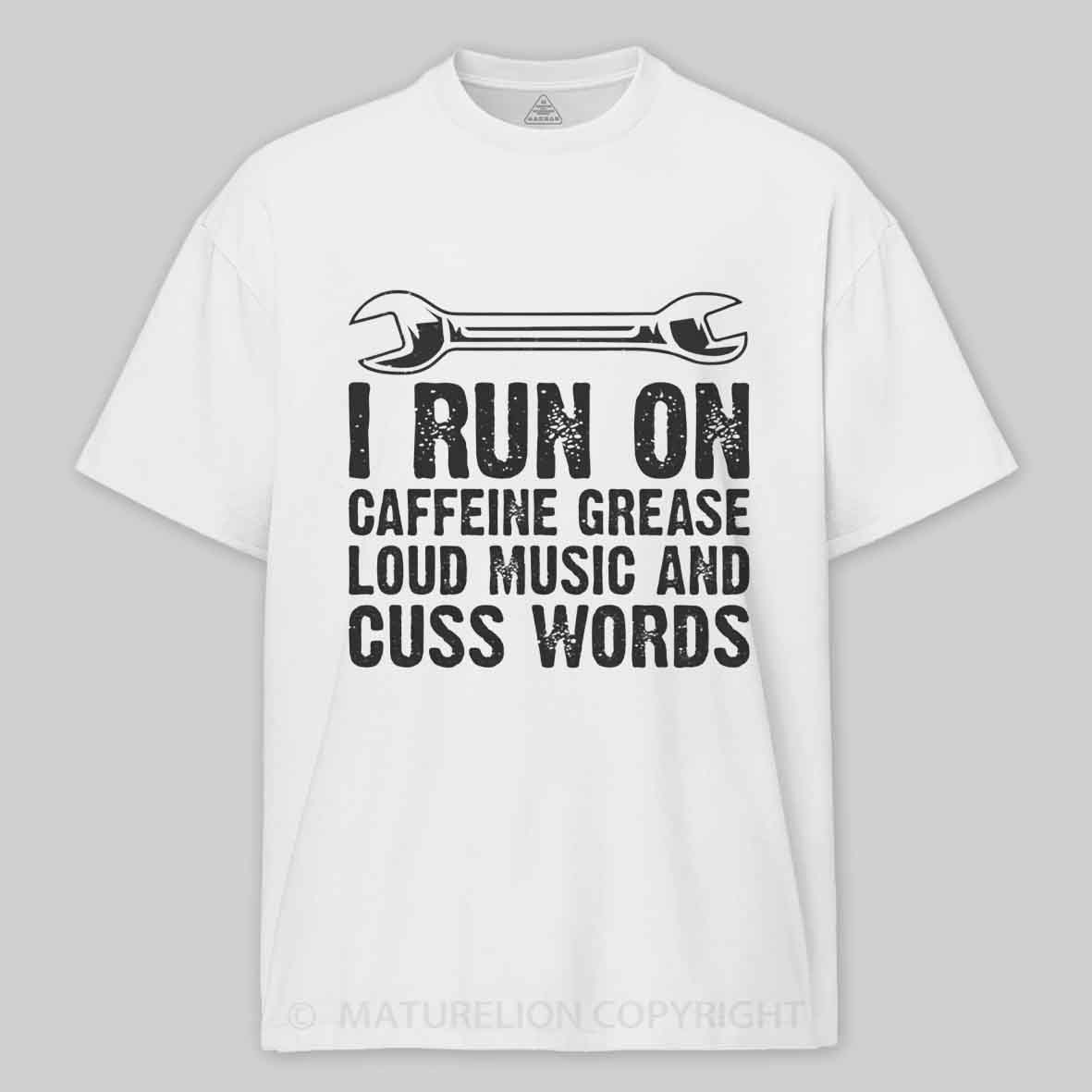 Maturelion Car Auto Motorcycle Mechanic Funny Sayings And Diesel Gifts Cotton T-shirt