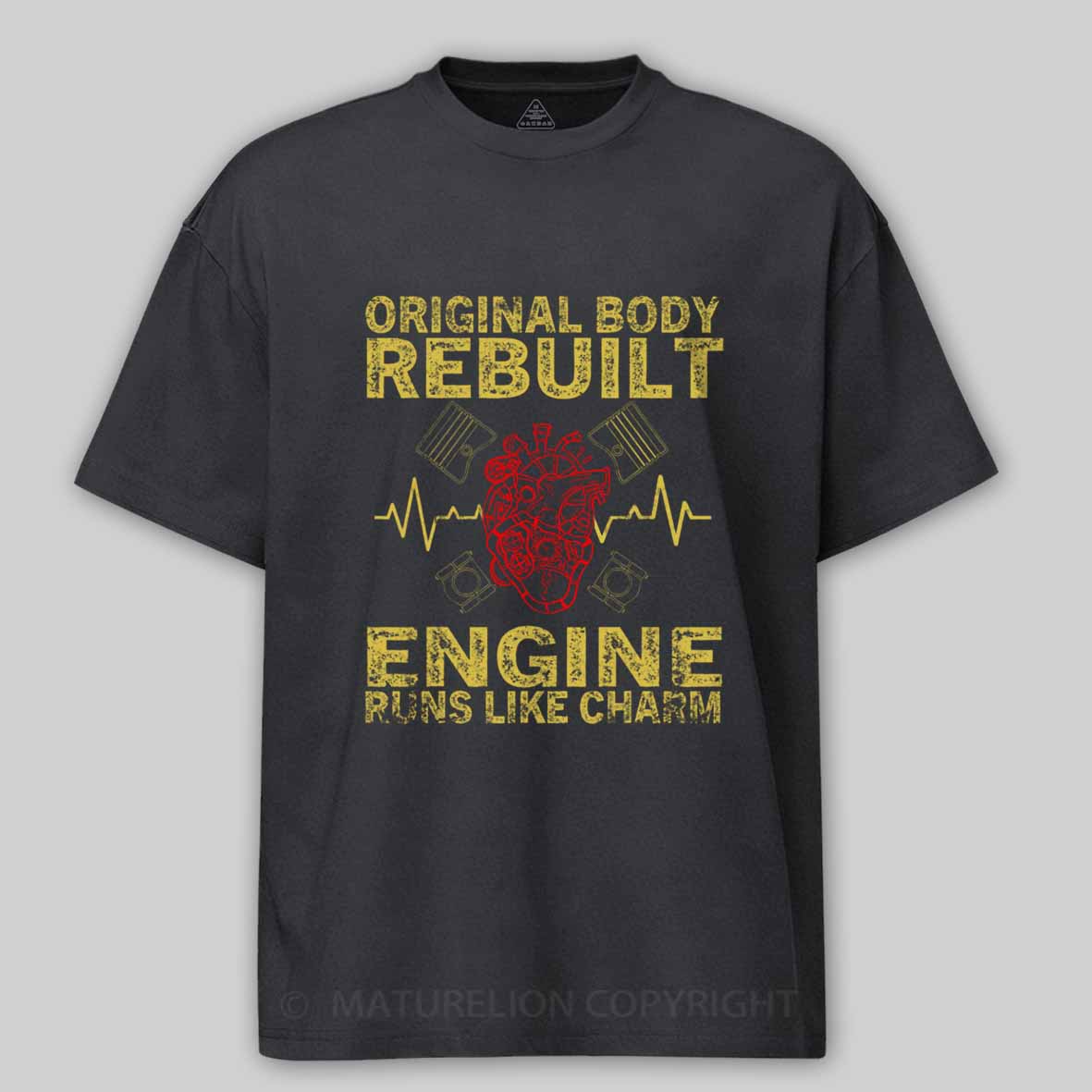 Maturelion Original Body Rebuilt Engine Runs Like A Charm Transplant Cotton T-shirt