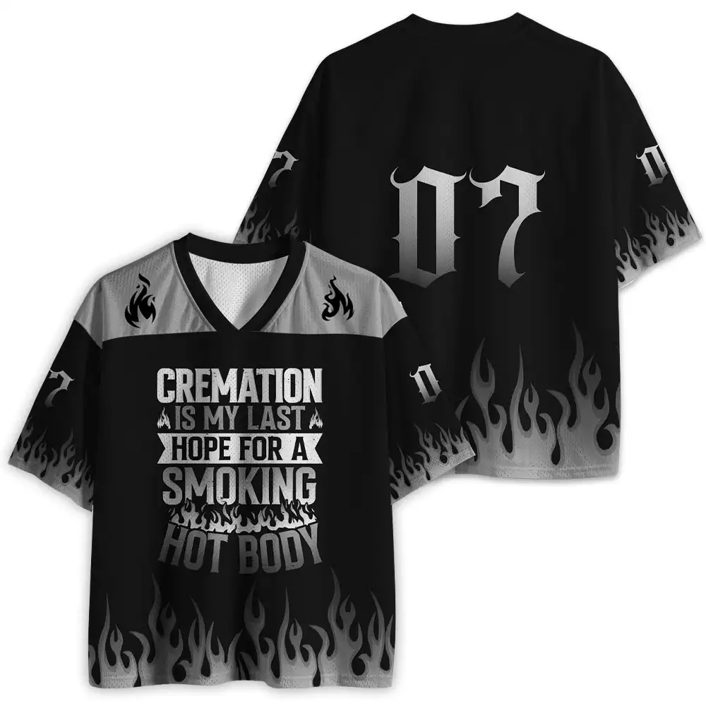 Maturelion Cremation Is My Last Hope For A Smoking Hot Body Mesh Jersey
