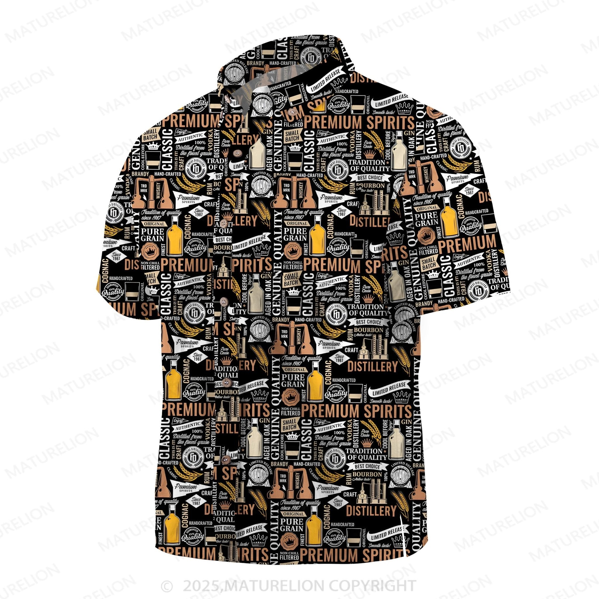 Maturelion Floral Bliss Button Up Shirt