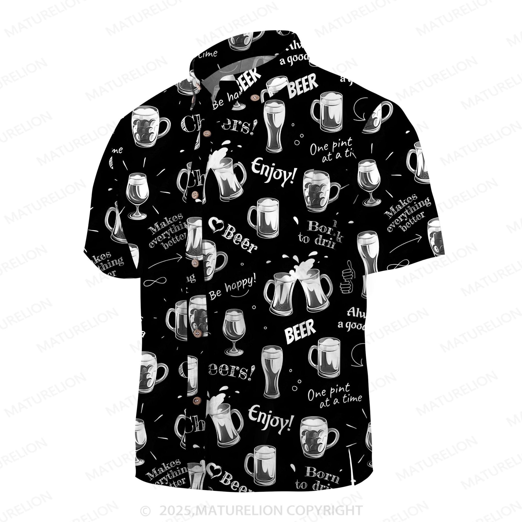 Maturelion Cool Tropics Button Up Shirt