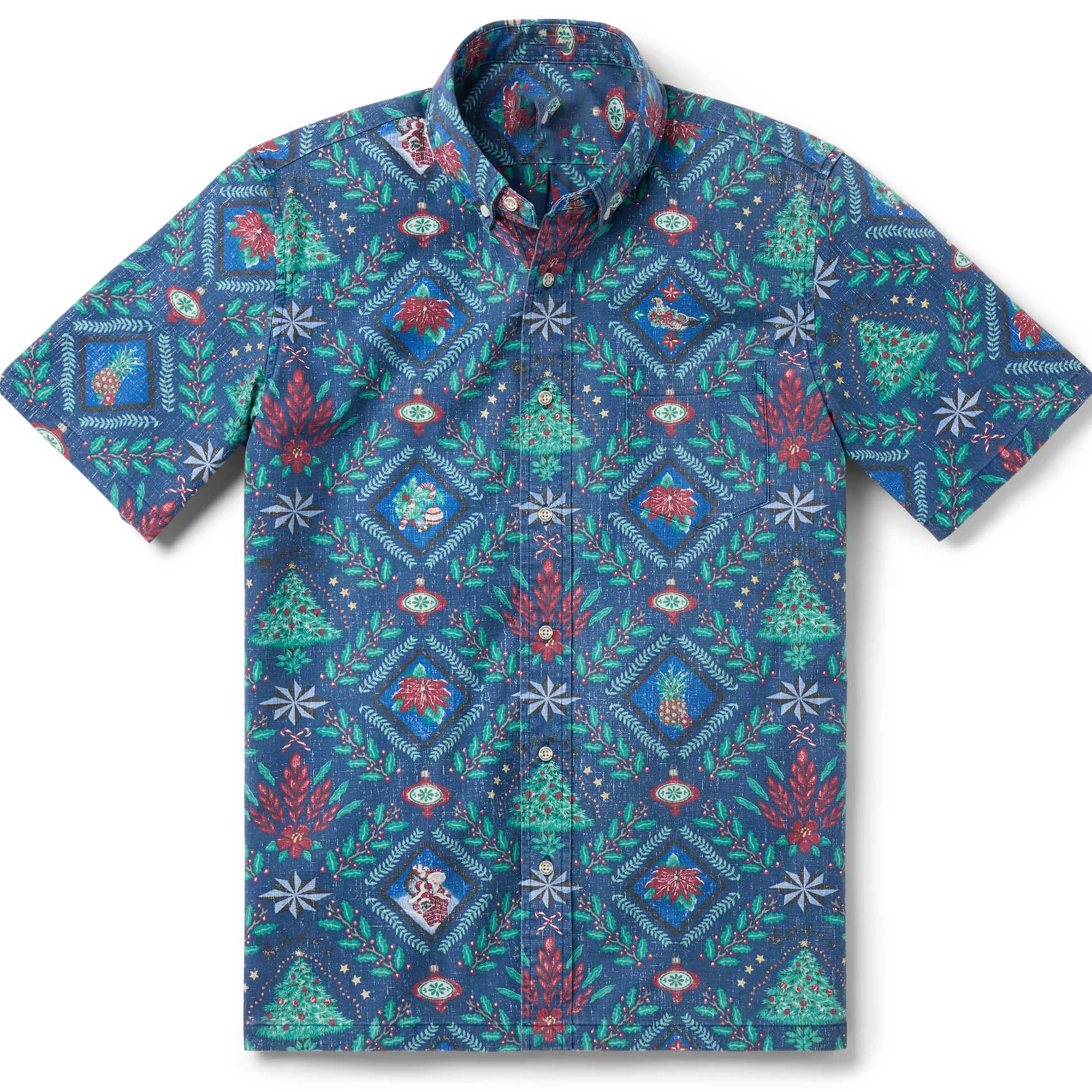 Maturelion Retro Christmas Joy Christmas Hawaiian Shirt