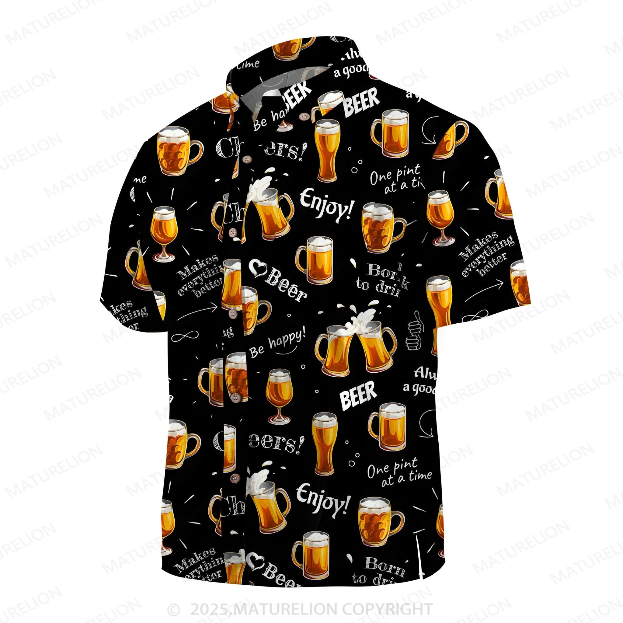 Maturelion Cool Tropics Button Up Shirt