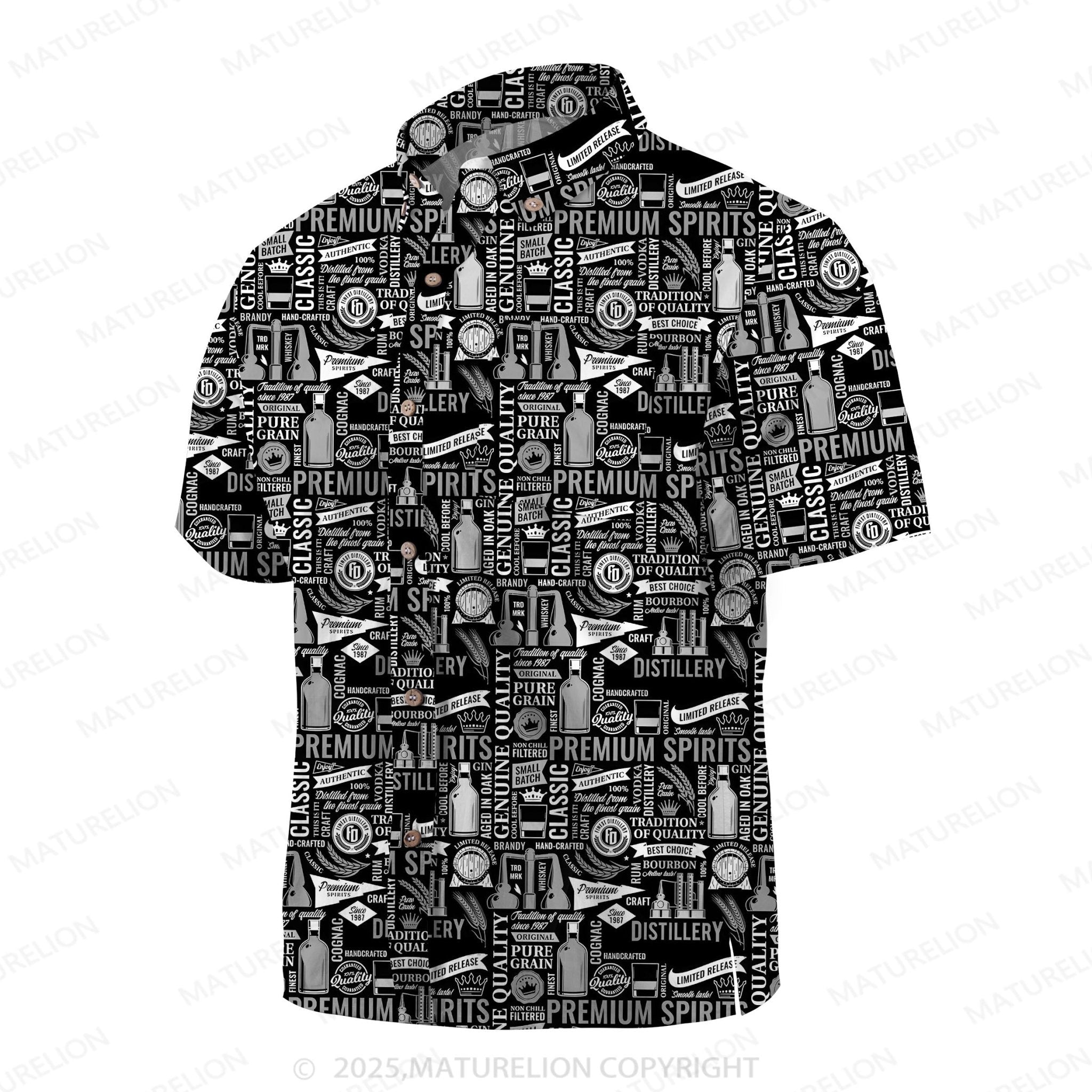 Maturelion Floral Bliss Button Up Shirt