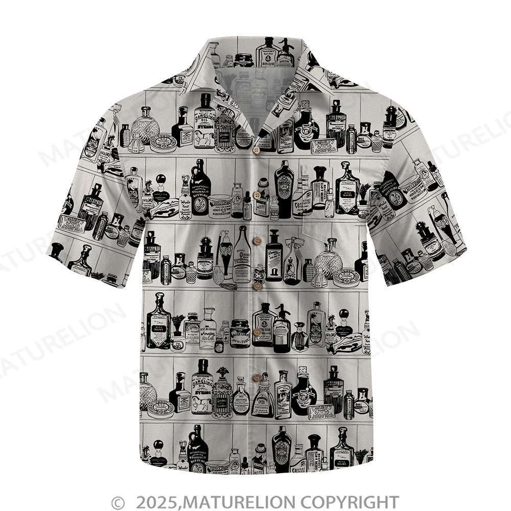 Maturelion Men's Hawaiian Shirt Island Heat Hawaiian Shirt