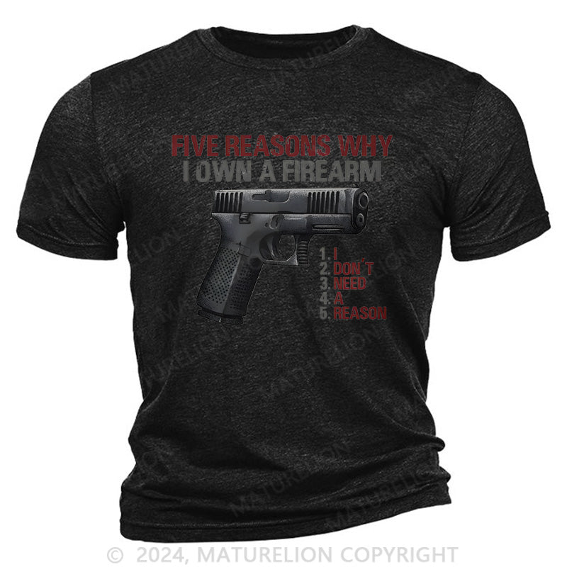 Maturelion I Don't Need A Reason Cotton T-Shirt Sale-Maturelion