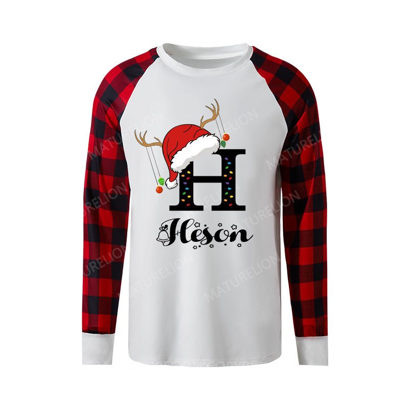 Maturelion Custom Sleepwear Family Christmas 2025 Holiday Funny Sleepwear