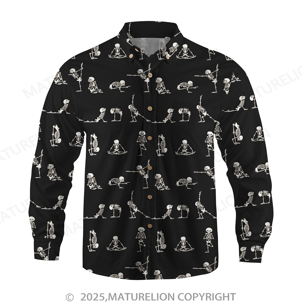 Maturelion Men's Button Pocket ShirtHeat of the Island and Fire of Desire Hawaiian Shirt