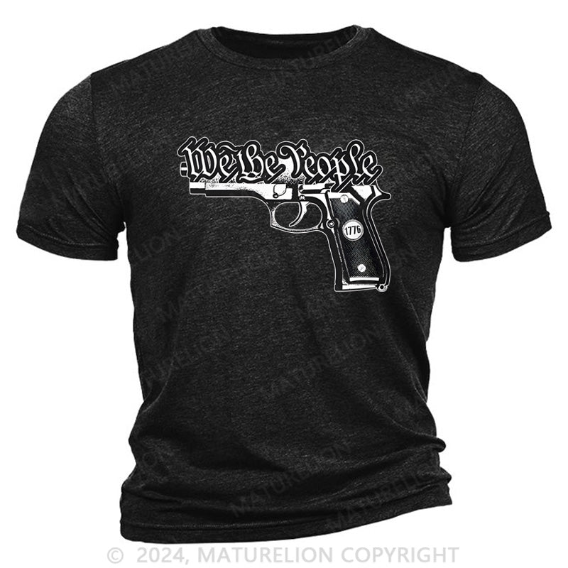 Maturelion We The People Cotton T-Shirt Sale-Maturelion