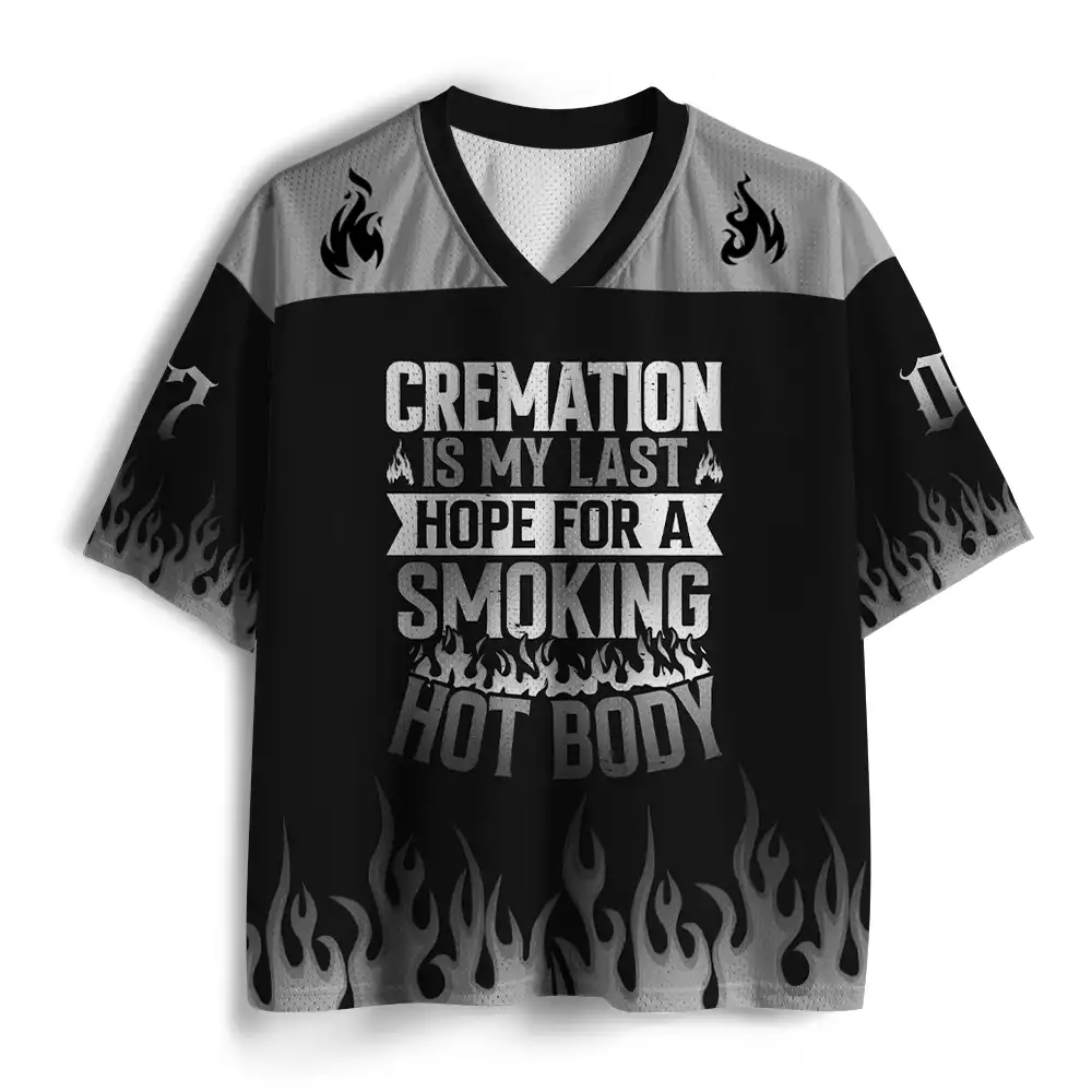 Maturelion Cremation Is My Last Hope For A Smoking Hot Body Mesh Jersey