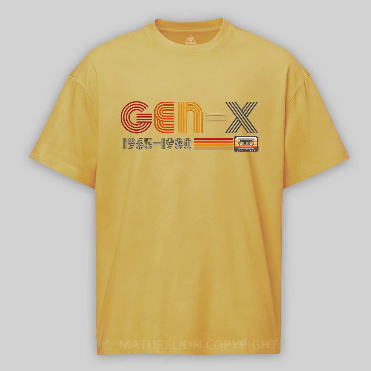 Maturelion Retro Gen X Cotton T-shirt