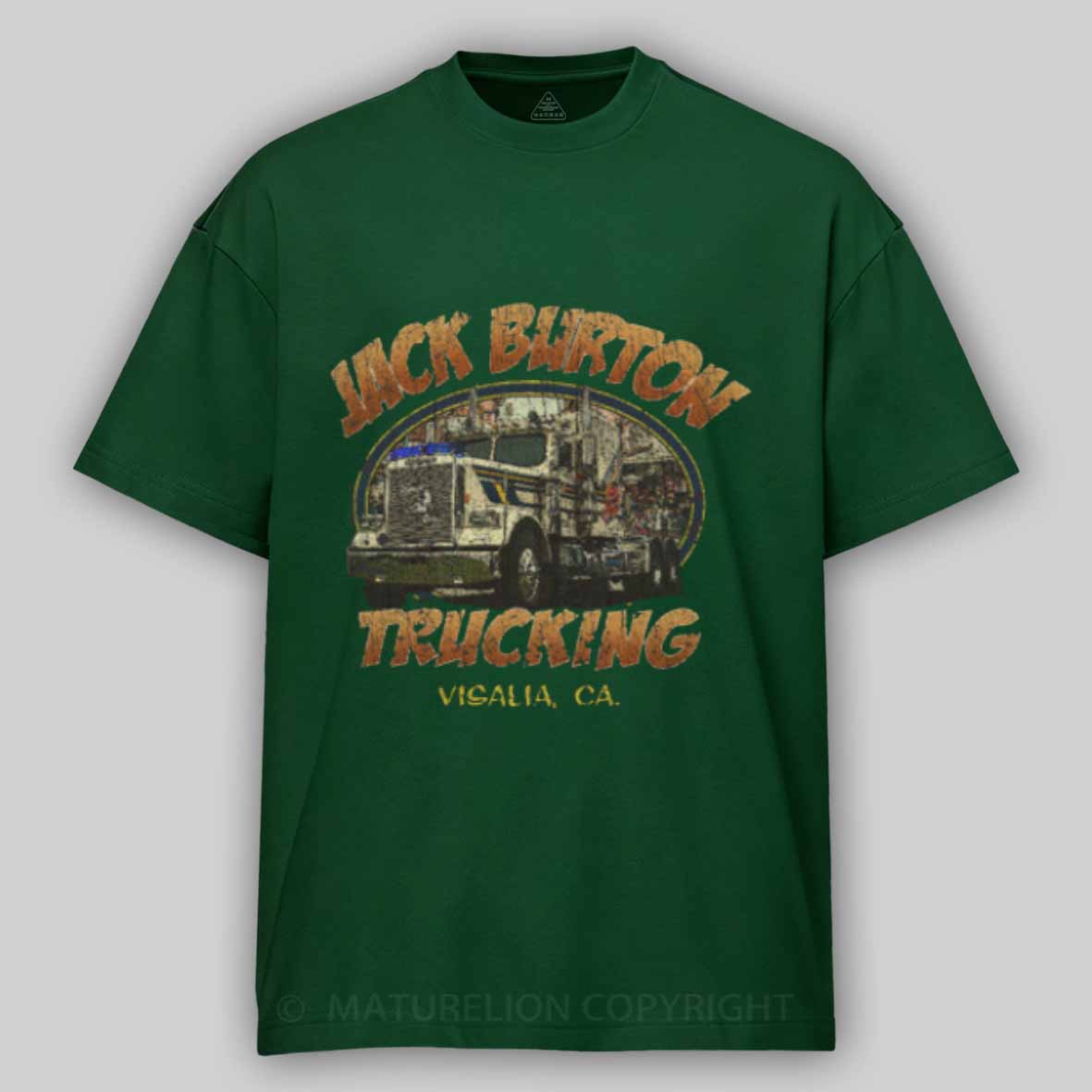 Maturelion Jack Burton Trucking 1986 Cotton T-shirt