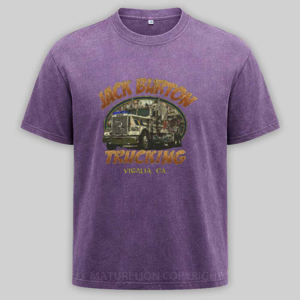 Maturelion Jack Burton Trucking 1986 Washed T-shirt