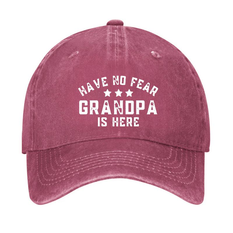 Have No Fear Grandpa Is Here Cap-Maturelion