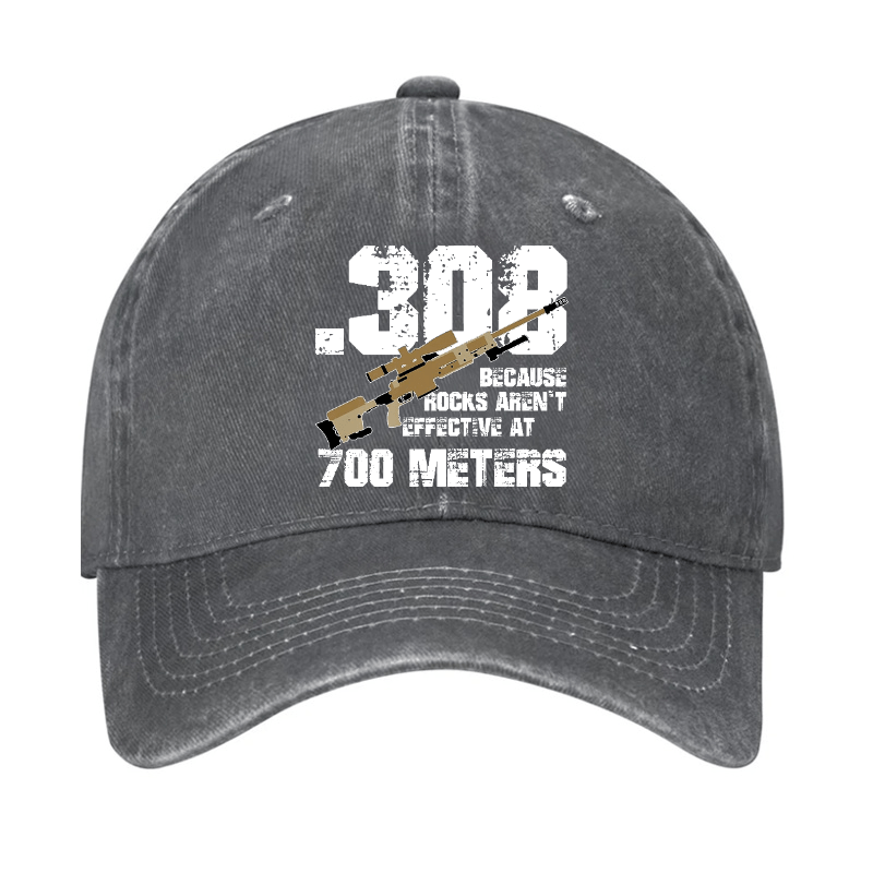 .308 Because Rocks Aren't Effective At 700 Meters Cap -Maturelion