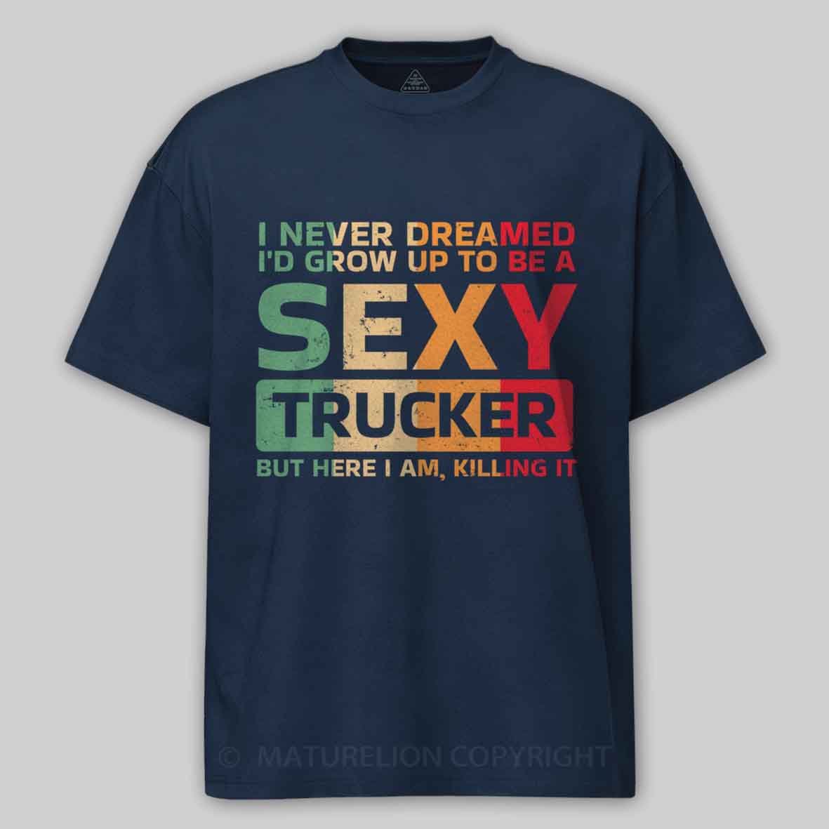 Maturelion trucker Cotton T-shirt