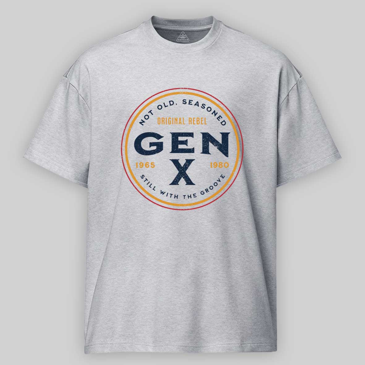 Maturelion Gen X - Not Old, Seasoned Cotton T-shirt