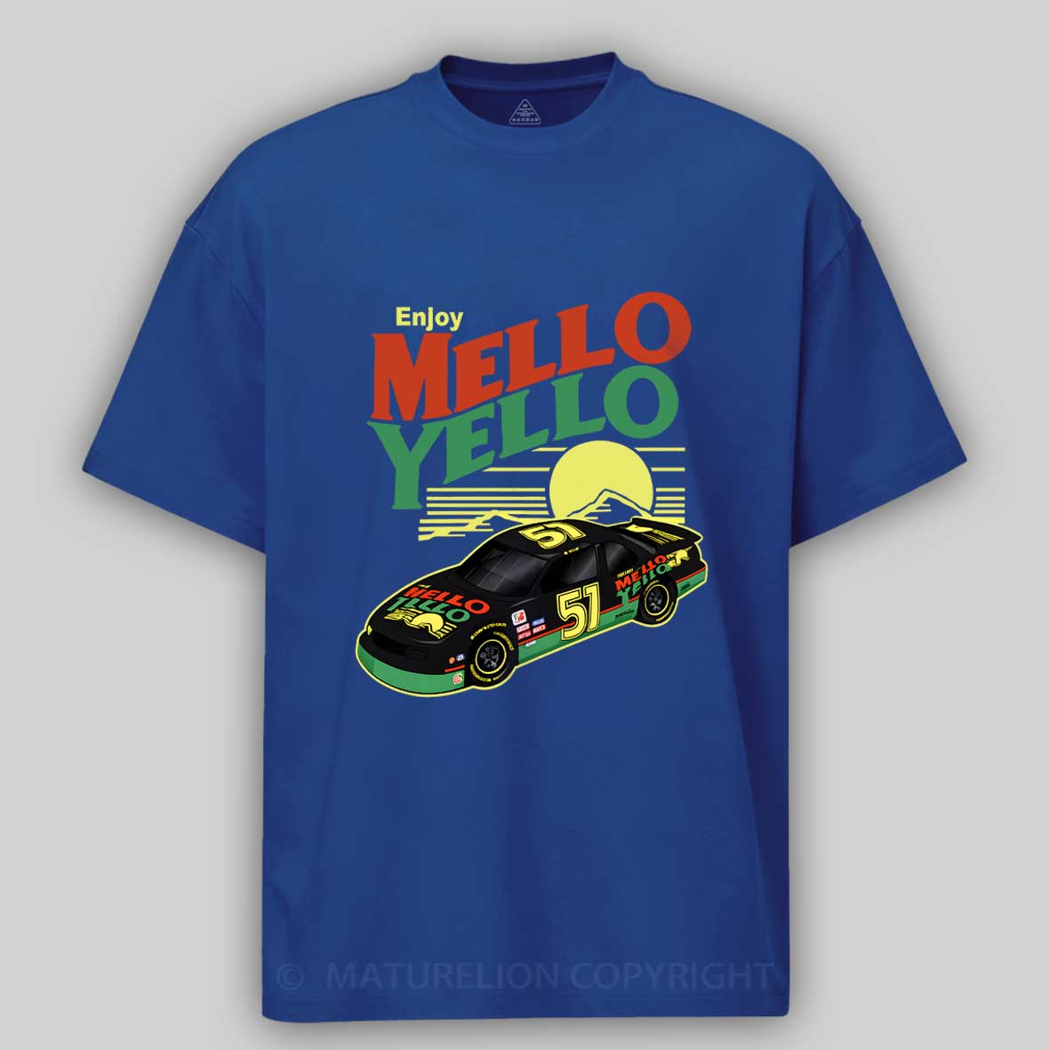 Maturelion Cole Trickle Mello Yello Car Cotton T-shirt
