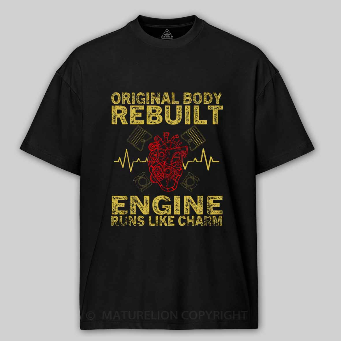 Maturelion Original Body Rebuilt Engine Runs Like A Charm Transplant Cotton T-shirt