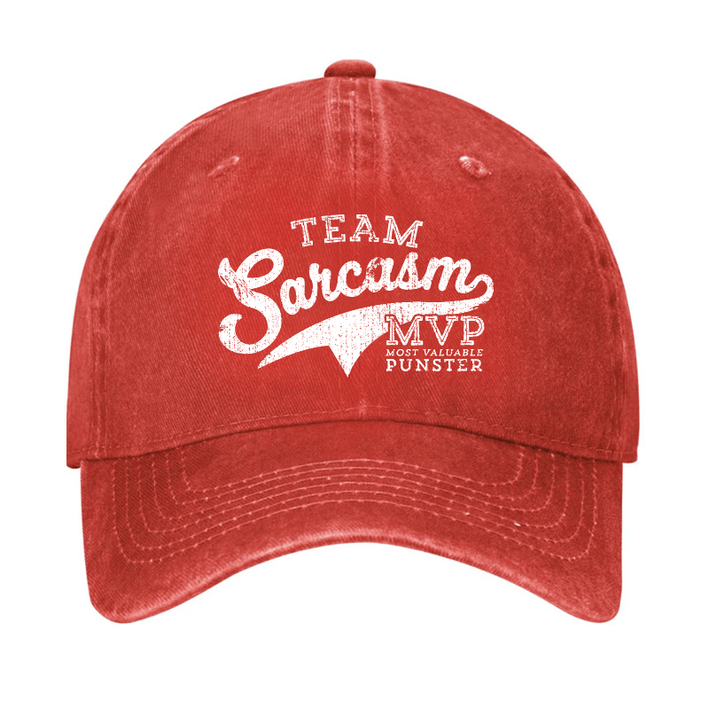 Team Sarcasm Mvp Most Valuable Punster Cap-Maturelion