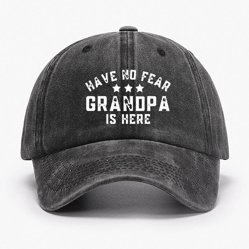 Have No Fear Grandpa Is Here Cap-Maturelion