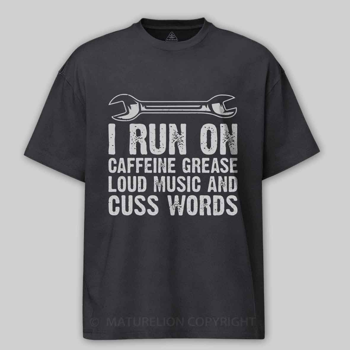 Maturelion Car Auto Motorcycle Mechanic Funny Sayings And Diesel Gifts Cotton T-shirt