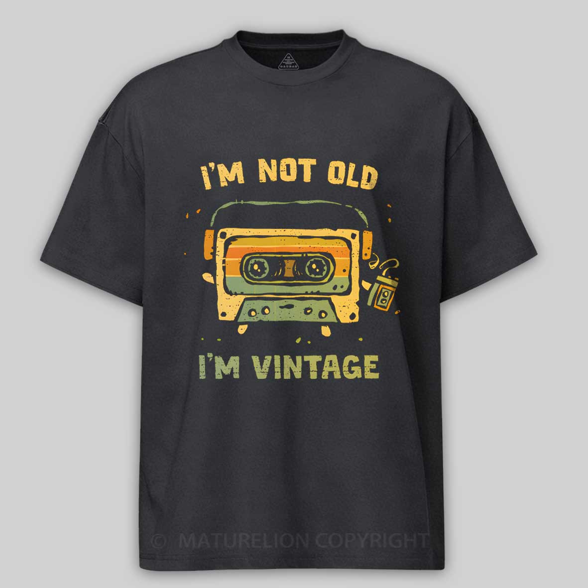 Maturelion I'm Vintage, Not Old Cotton T-shirt