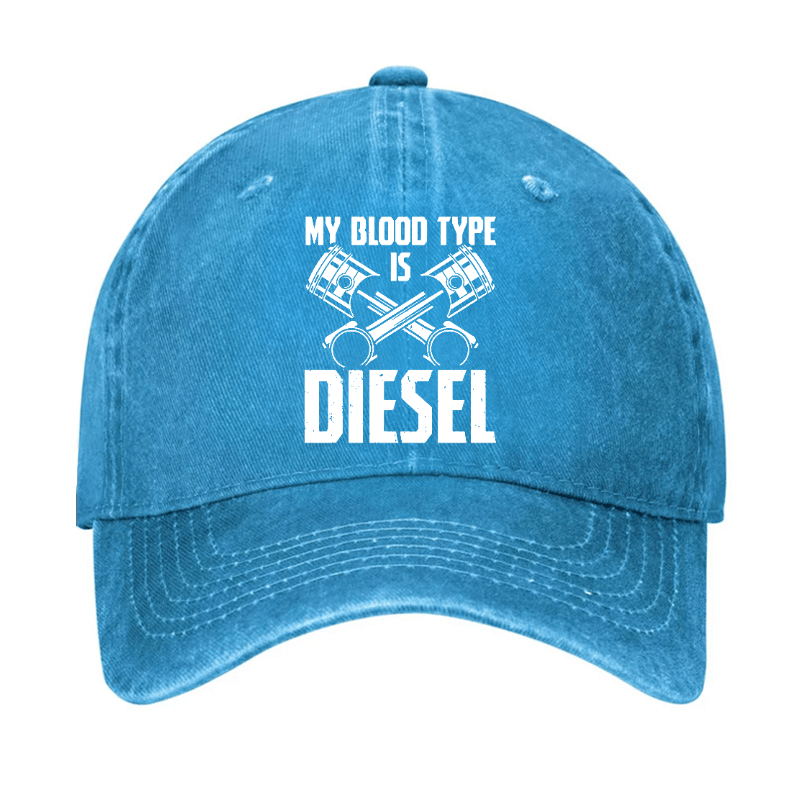 My Blood Type Is Diesel Posters Cap-Maturelion