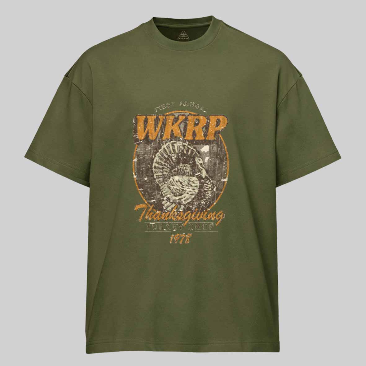 Maturelion WKRP Turkey Drop 1978 Cotton T-shirt