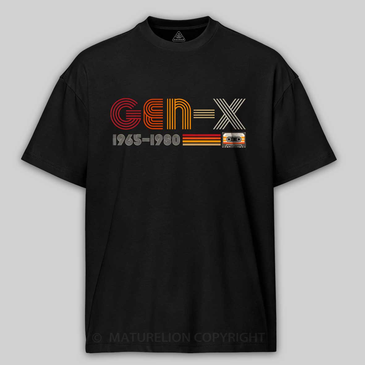 Maturelion Retro Gen X Cotton T-shirt