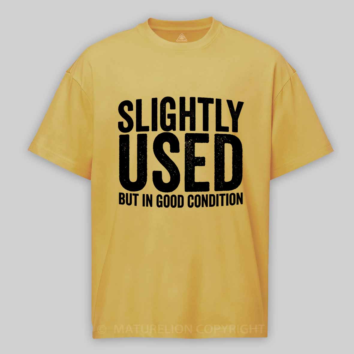 Maturelion Slightly Used But In Good Condition Cotton T-shirt