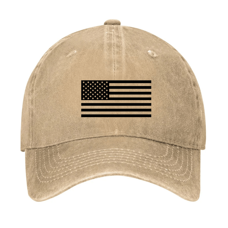 Classic American Flag Print For Men Cap-Maturelion