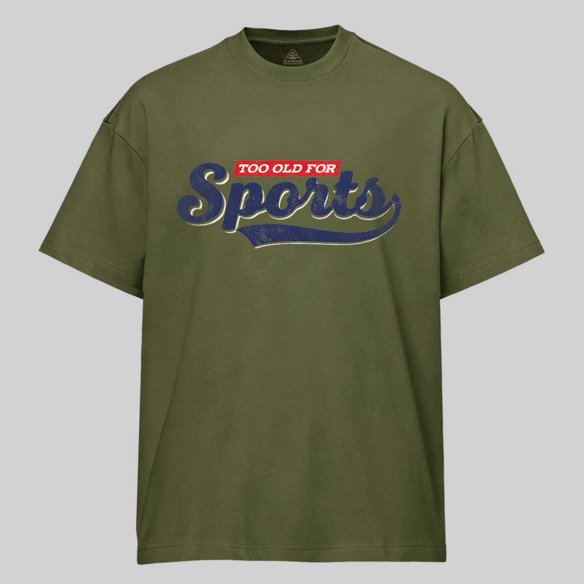 Maturelion Too Old for Sports Cotton T-shirt