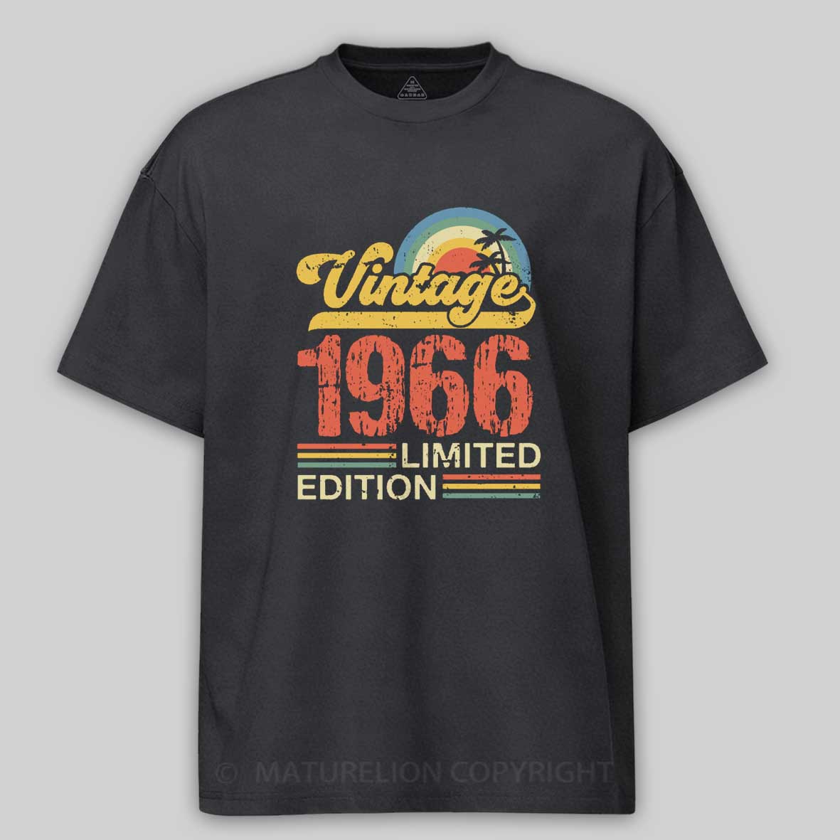 Maturelion Retro Vintage 1966 Limited Edition Cotton T-shirt