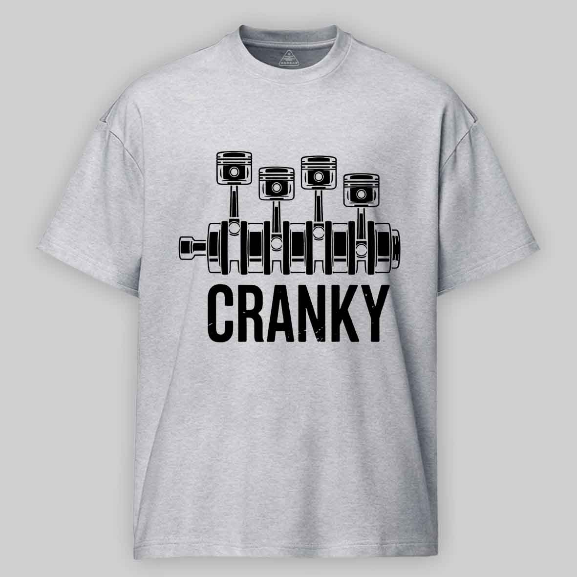 Maturelion Cranky Car Engine Cotton T-shirt